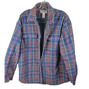 Duluth Trading Co Shacket Mens XL Flapjack Fleece-lined Relaxed Fit Shirt Jac